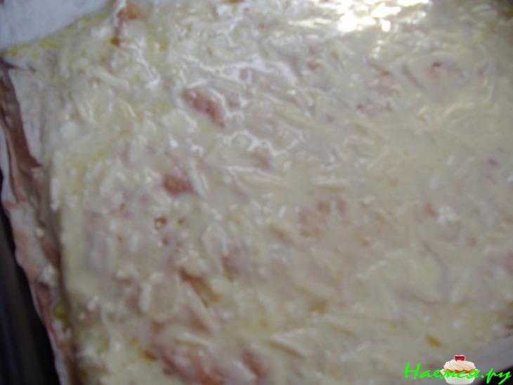 Сырная запеканка или ачма ленивая!