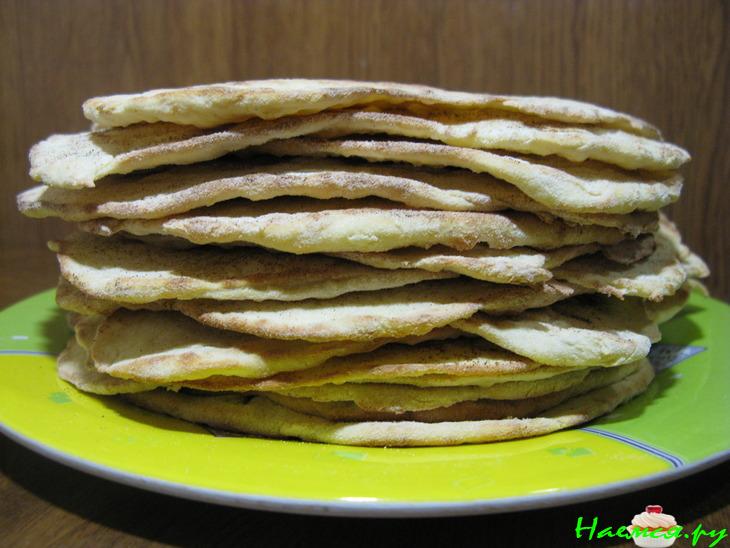 Лепёшки вместо хлеба, на кефире, без дрожжей