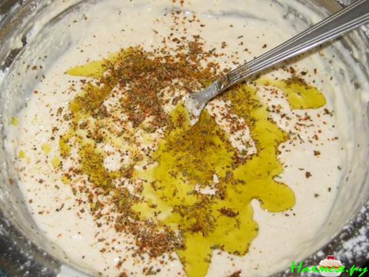 Оливковый хлеб-батон