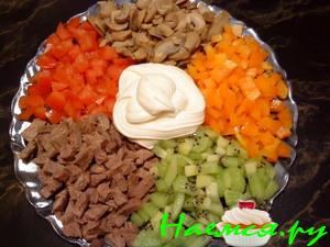 Салат "Ассорти праздничное" Салат "Ассорти праздничное"