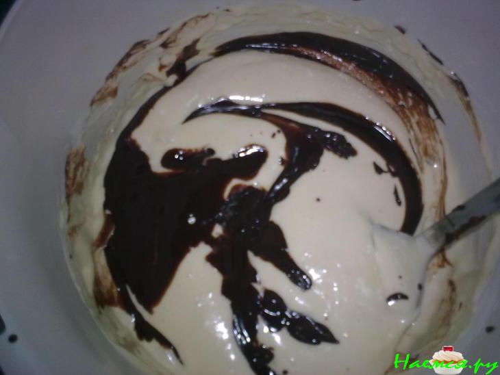 Легкий Brownies с шоколадным муссом