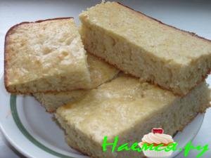 Пирог яблочный на сметане