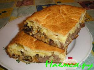 Заливной пирог "Сердечный"