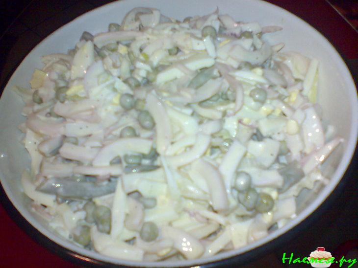 Салат "Мужской каприз" Салат "Мужской каприз"