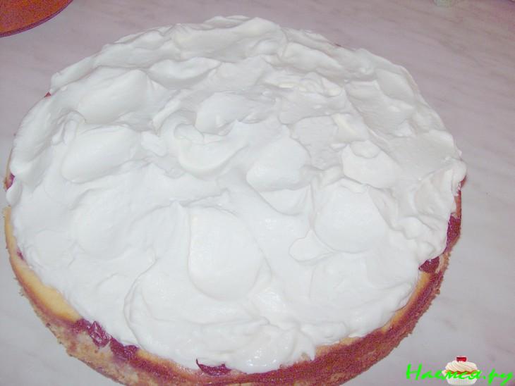 Творожно-вишнёвый пирог Творожно-вишнёвый пирог