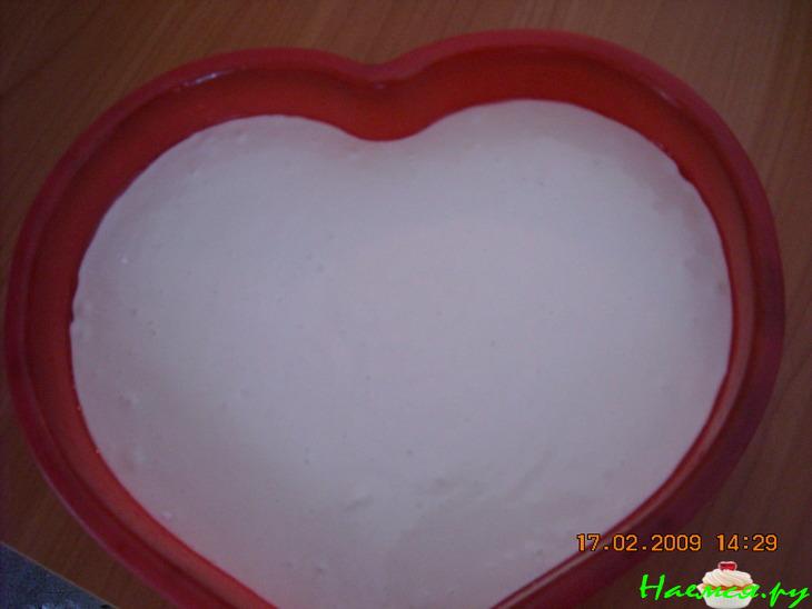 Тортик 'Апельсиново-ореховое сердце'