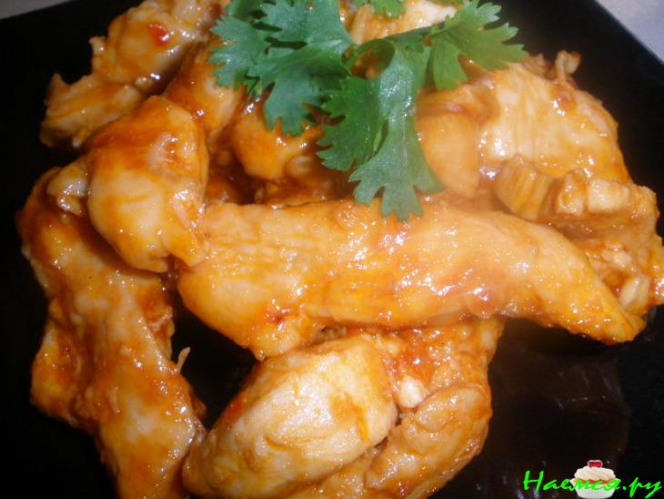 Курица "Бурбон"