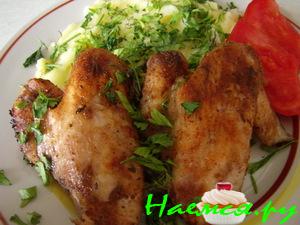 Крылышки куриные очень пряные