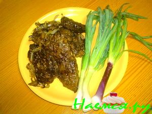 Жареная печень Жареная печень