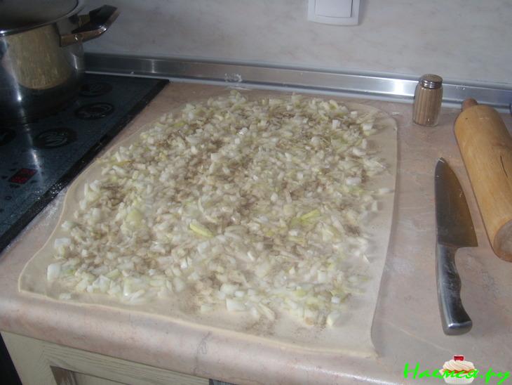 "Галушки" с курицей