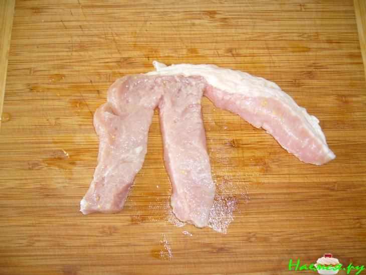 Мясная косичка