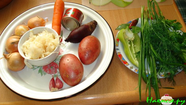 Борщ &laquo;по-французски&raquo;