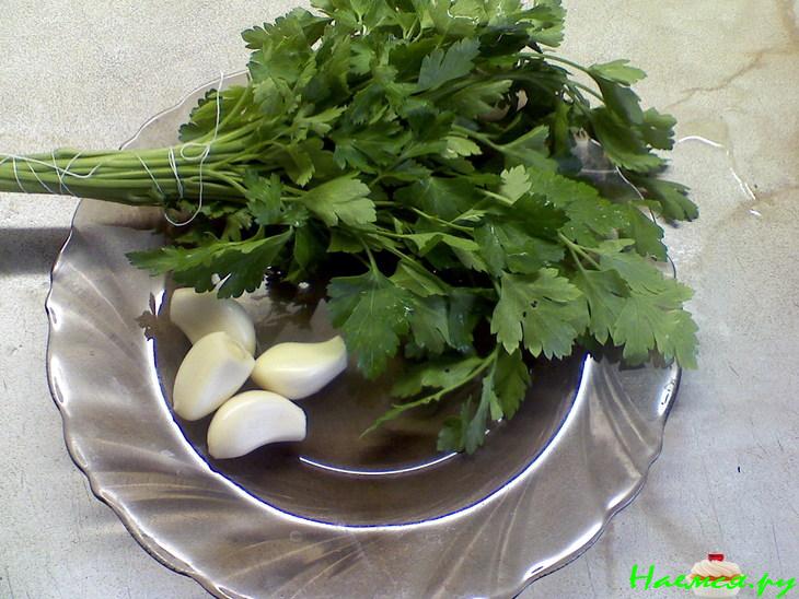 "Вешенки жареные в чесночном маринаде"