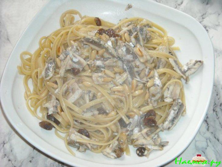 Pasta con aliciе "Паста с анчоусами" Pasta con aliciе "Паста с анчоусами"
