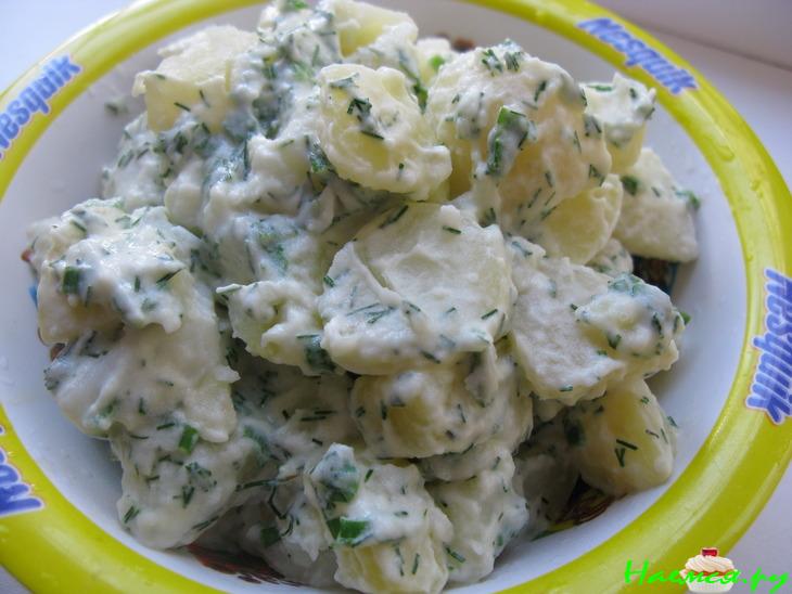 Молодой картофель с зеленью (два варианта) Молодой картофель с зеленью (два варианта)