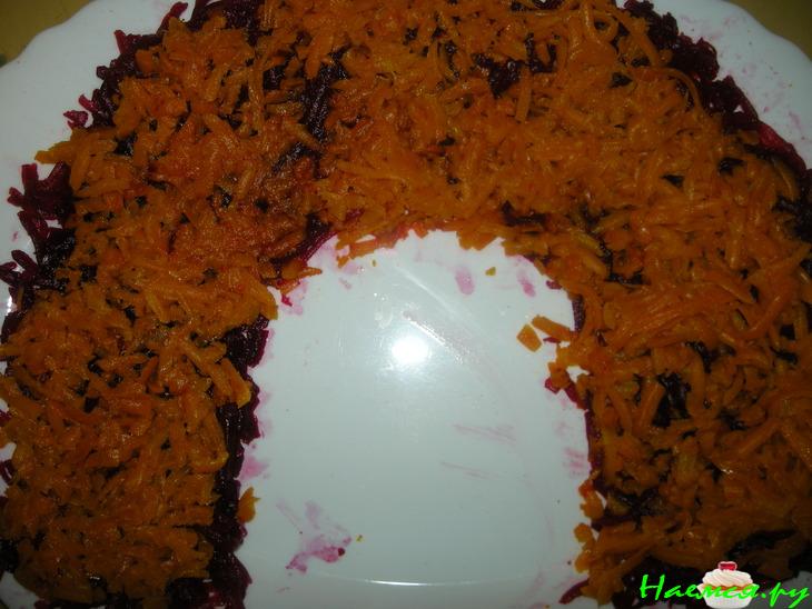 Салат слоеный &laquo;Радуга&raquo;