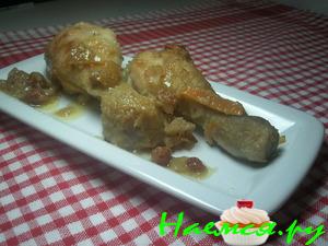 Курица с грушами в вине Курица с грушами в вине