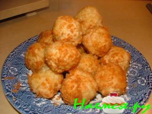 Сырные шарики с креветкой