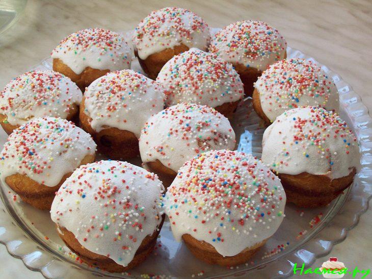 Куличи дрожжевые с водкой