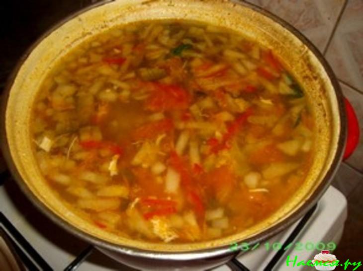 Рассольник с мятой (мой вариант) Рассольник с мятой (мой вариант)