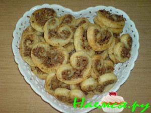 Сердечки с песто