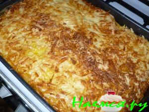 Горбуша с черносливом запечённая под шубой 