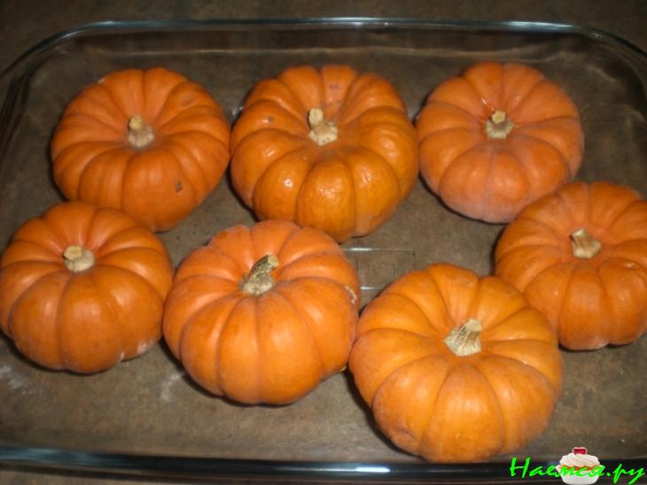 Фаршированые мини-тыквочки Фаршированые мини-тыквочки