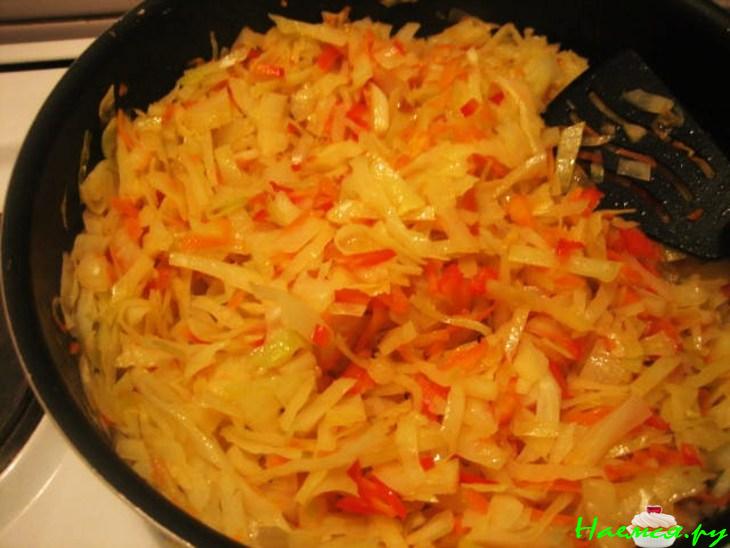 Капустный дрожжевой пирог Капустный дрожжевой пирог