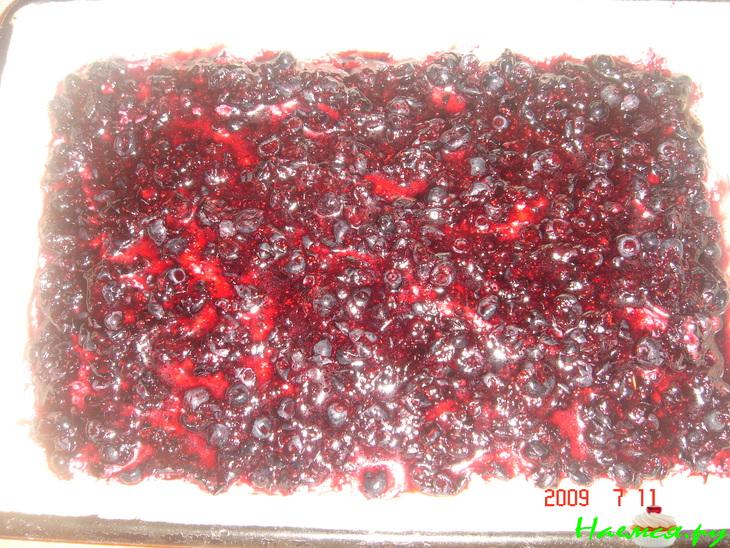 Пирог с творогом и джемом