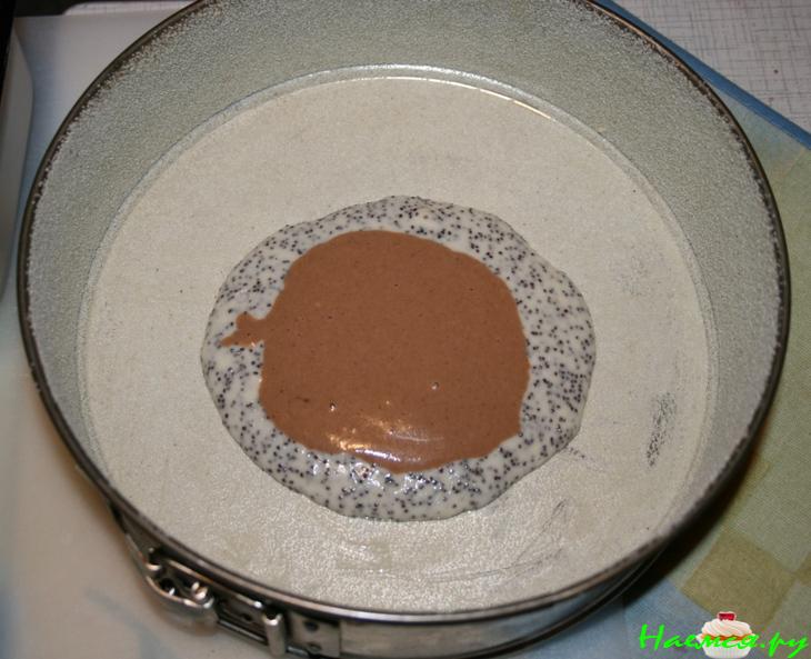 Постный пирог с маком и лимоном