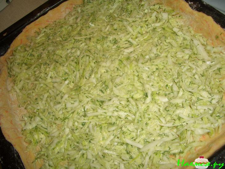 Овощной пирог с капустой Овощной пирог с капустой