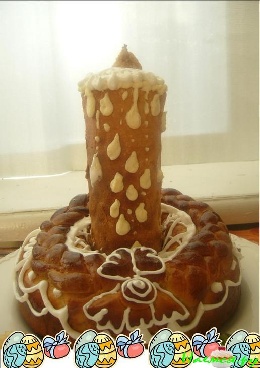 Пасхальная свеча (она же и Рождественская)