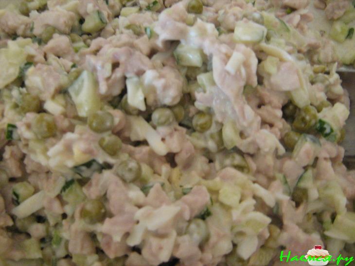 Салат "Тайна океана"