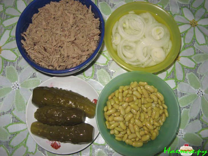 Салат "Фасолевая царевна"