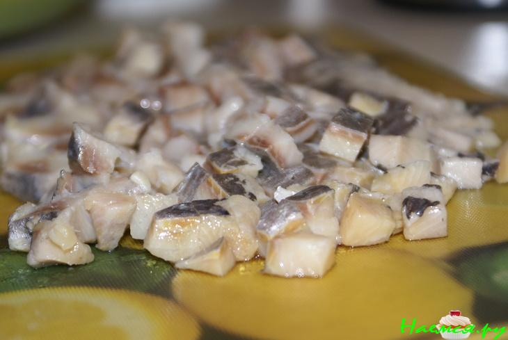 Лёгкий "винегрет" с селёдкой