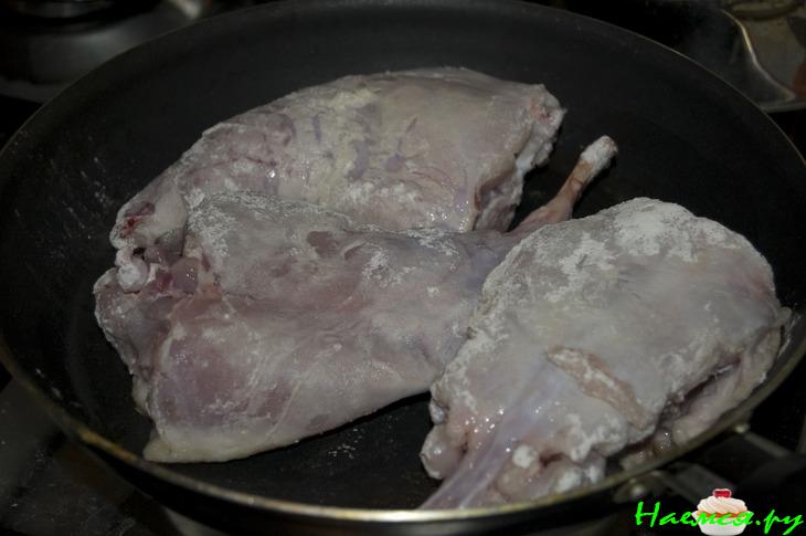 Кролик по-мальтийски (мой вариант)