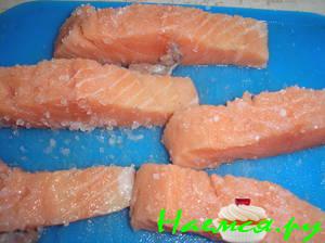 Засол горбуши