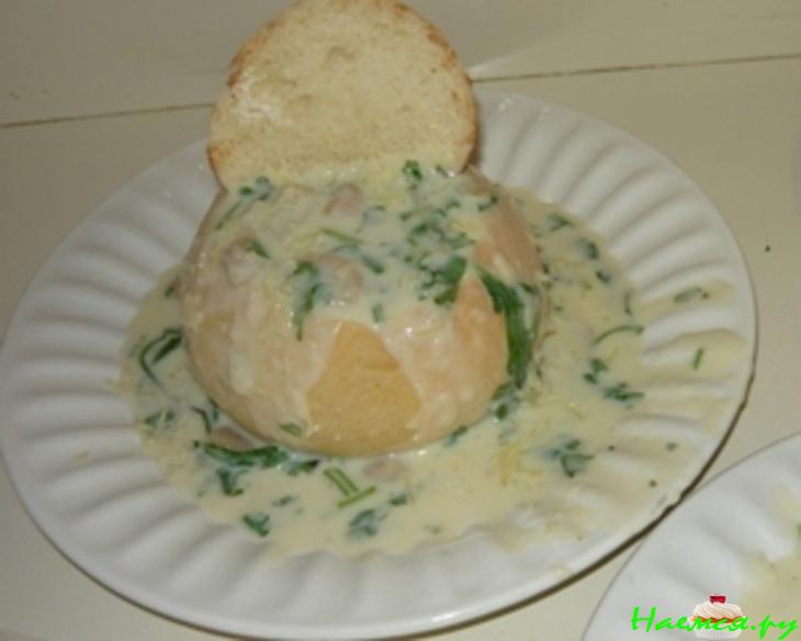 Завтрак в домике (Булочка с сюрпризом)