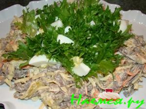 Салат "Гнездо" Салат "Гнездо"