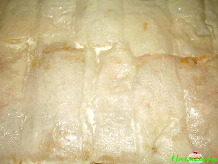 Рулеты из армянского лаваша с паштетом Рулеты из армянского лаваша с паштетом