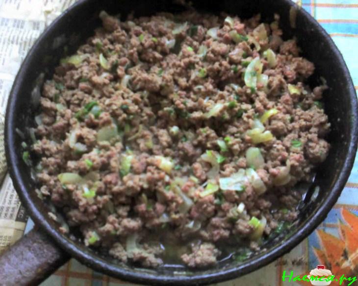 Печеные пирожки с двумя начинками