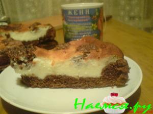 Пирог шоколадно-творожный 'Жираф'