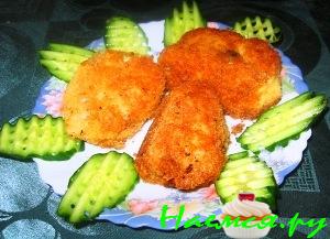Котлеты рыбные по-киевски