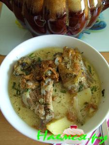 Ещё один Вариант Блюда в Горшочках "Для любителей свиных рёбрышек"