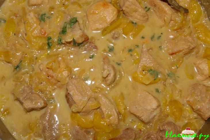 Свининка с алычой