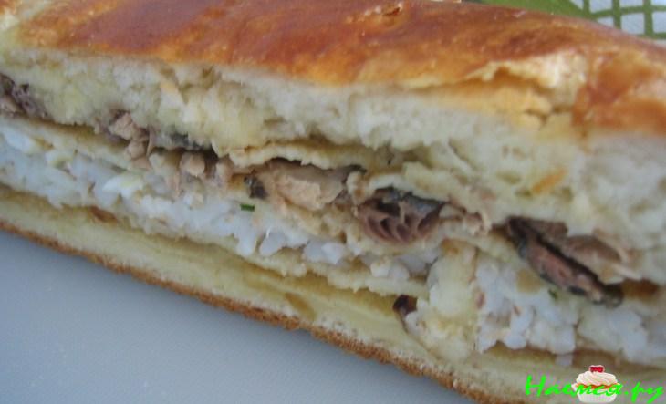 Кулебяка "Выходные на носу" Кулебяка "Выходные на носу"