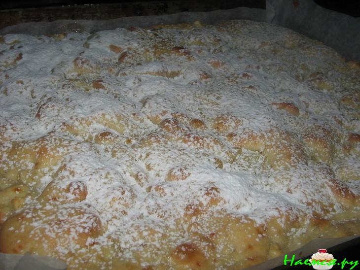 Пирог яблочный с ванилью Пирог яблочный с ванилью