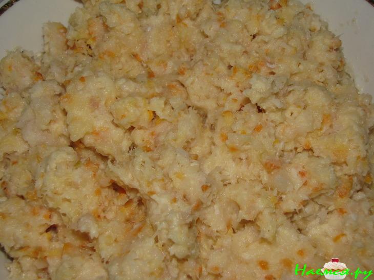 Рыбные котлетки из филе трески
