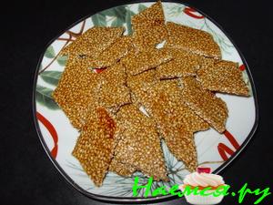 Кунжутный грильяж