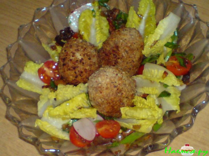 Салат "Гнездышко"